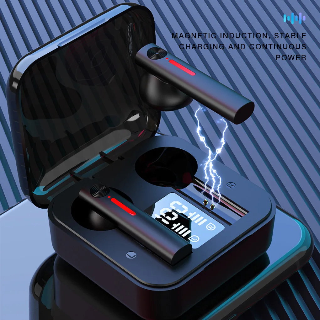 

R20 TWS Earphone Bluetooth Wireless Headset Waterproof Deep Bass Earbuds True Wireless Stereo Headphone With Mic Sport Earphone