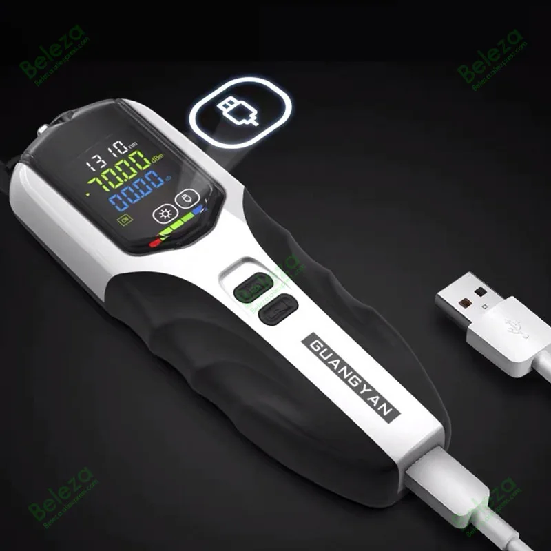 OPM Высокоточный перезаряжаемый птикальный измеритель мощности G7 цветной