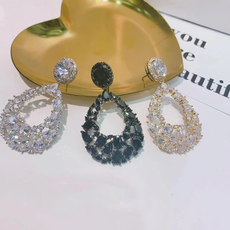 Женские серьги-подвески Be 8 роскошные бриллиантовые серьги в Дубае E887 2020 |