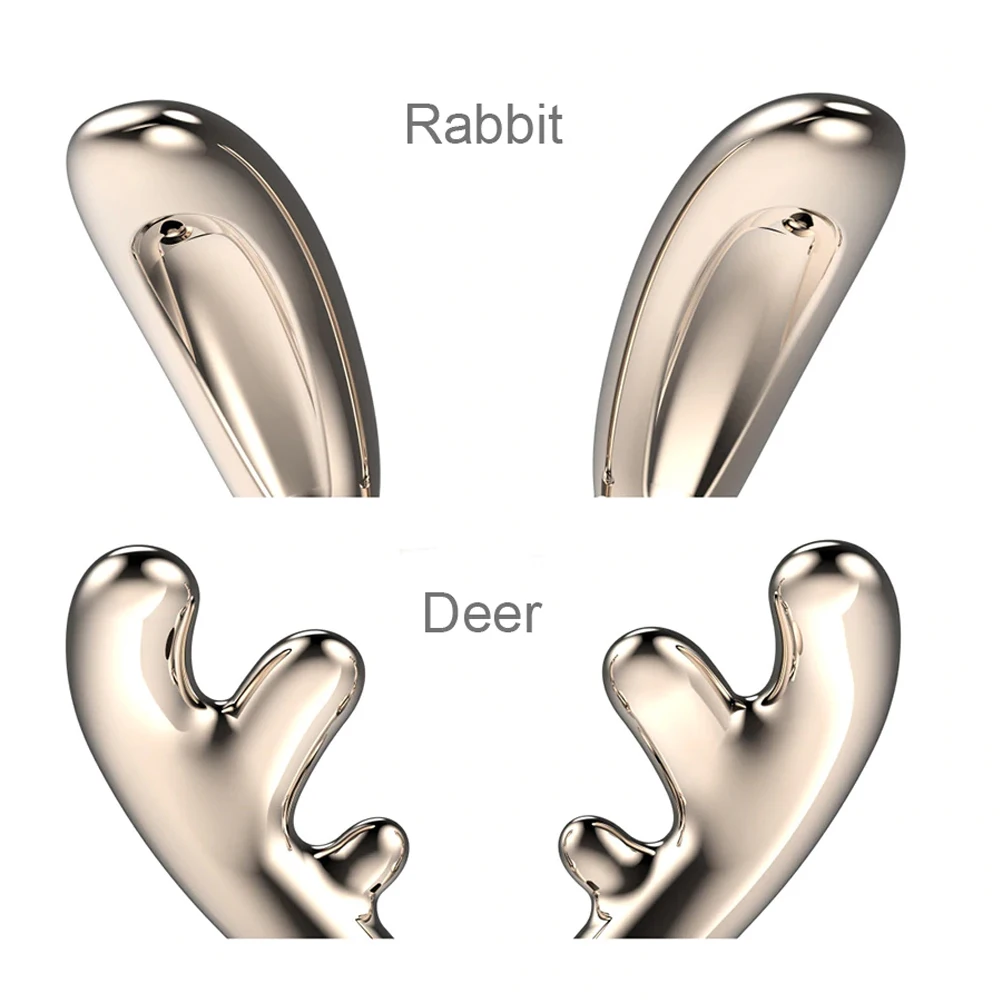

Deer Rabbit Led Night Light Silicone Animal Cartoon Dimmable Lamp Usb Rechargeable for Children Kids Baby Gift Bedside Bedroom