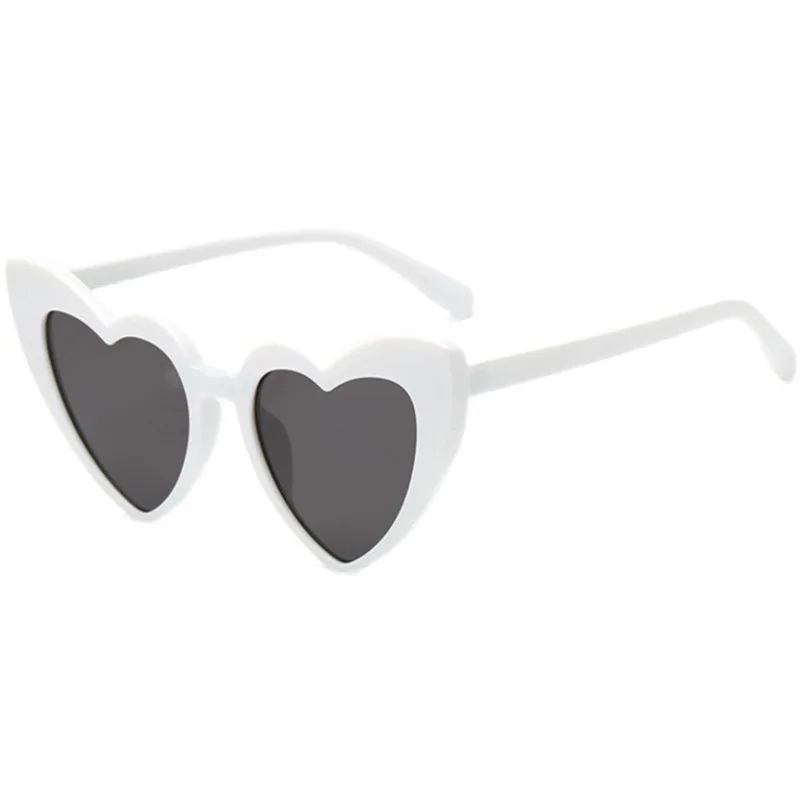 new large heart sunglasses women vintage brand designer sun glasses shades female uv400 hot sale funny versatile sunglasses free global shipping