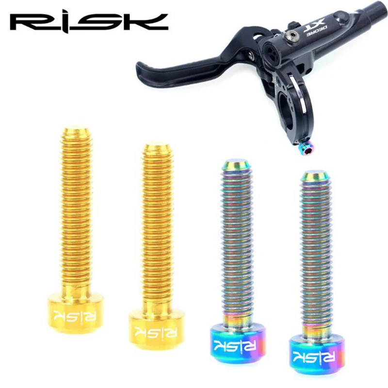Ручка велосипедного тормоза фиксированный винт титановый сплав горный