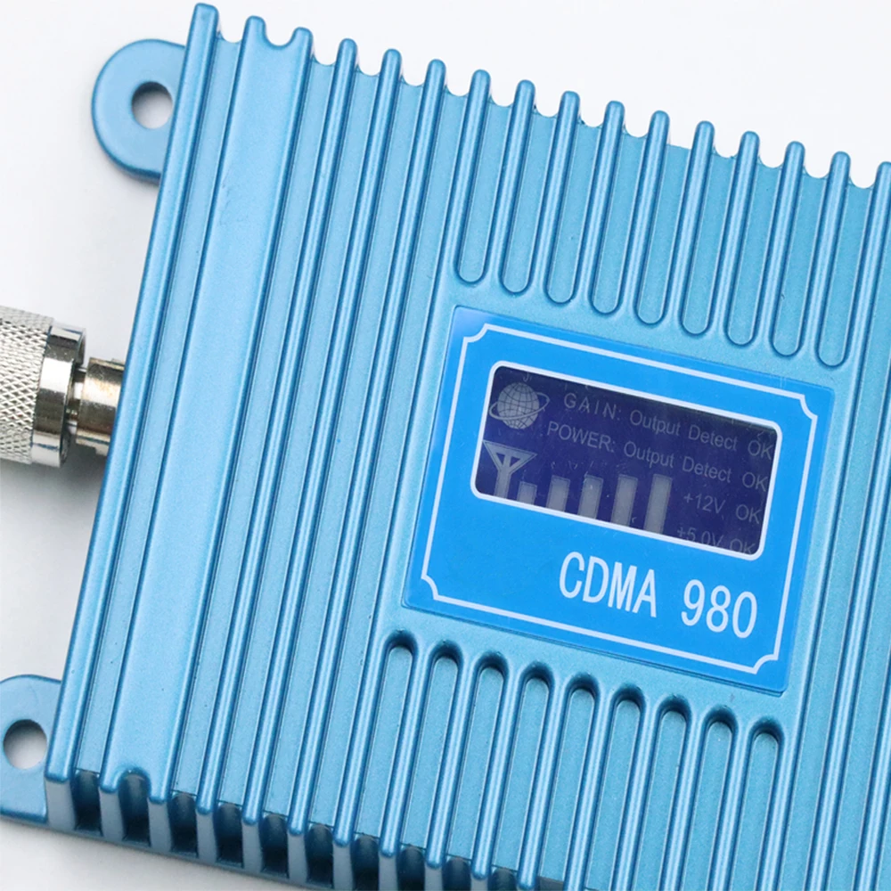 Усилитель мобильного сигнала ZQTMAX 70 дБ 2G 4G lte сотового 850 МГц ретранслятор gsm для