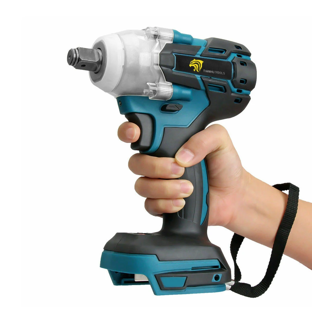 Электрический Аккумуляторный бесщеточный ударный гайковерт подходит для