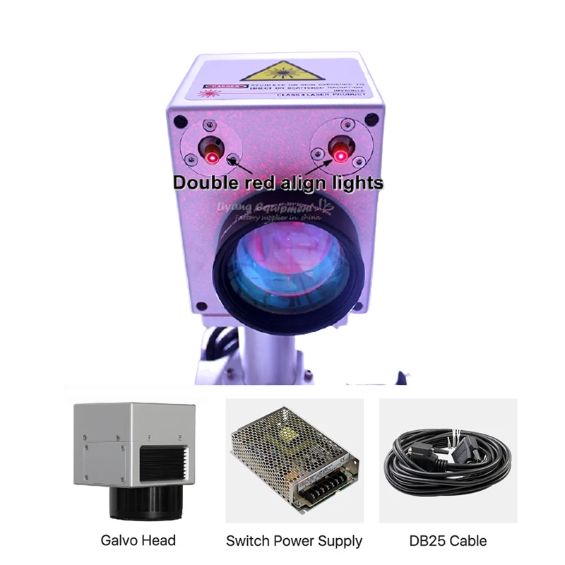 

Original SG2206 Galvo Head Set Kit 1064nm Galvanometer Scanner with Power Supply Aluminum Case for Fiber Laser Marking Machine