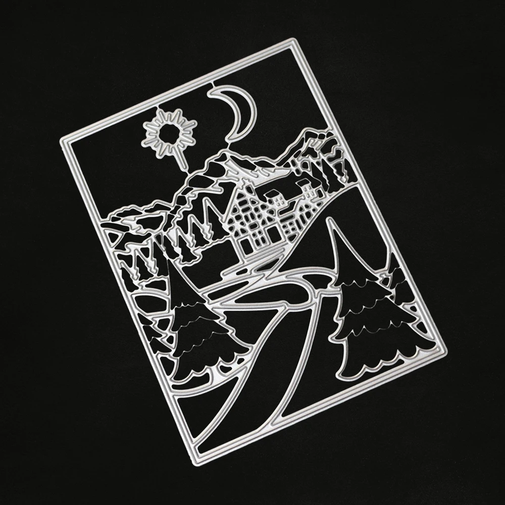 Новая креативная история фон тиснение режущий пресс форма инструмент шаблон для