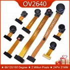 Модуль камеры OV2640 для  2 миллиона пикселей 66 120 160 градусов следующее 0,5 нм ночное видение 24 контакта мм Шаг 2 МП 21 мм 75 мм