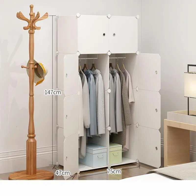 MODEL K Для спальни Penderie Meuble Range Armario De Almacenamiento Armadio Guardaroba Mueble Closet Guarda Roupa шкаф для одежды - Цвет: MODEL K