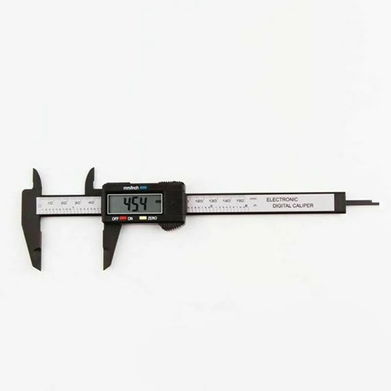 

Vernier Caliper Digital Electronic Gauge Carbon Fiber Micrometer Ruler 150mm Electronic Digital Caliper