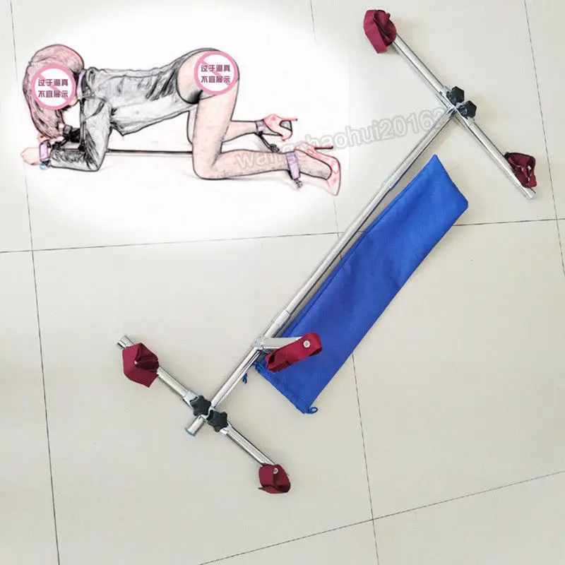 Наручники из нержавеющей стали для иммобилизации БДСМ сексуальное Целомудрие