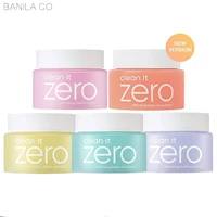 banila co clean it zero cleansing balm 25ml100ml makeup remover deep clean eyes lips face all in one cleansing korea cosmetics