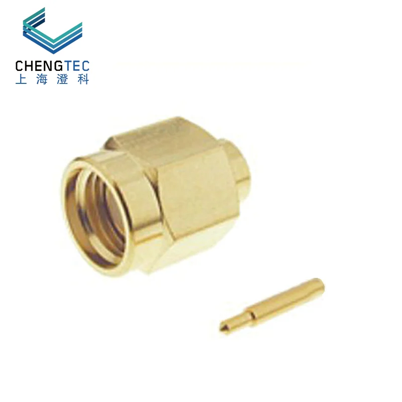 Радиочастотный коннектор Chengtec полу жесткий кабель с разъемом 3 и на кабель|Детали