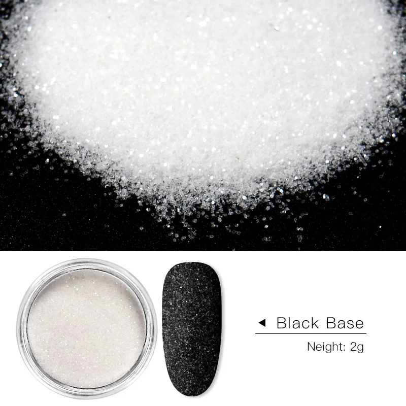 0.2g Ice Transparent Mirror Nail Glitter Powder Mirror Glitter UV Gel Pigment Magic Chrome Dust 6 Colors Nail Art Decorations - Цвет: W4941