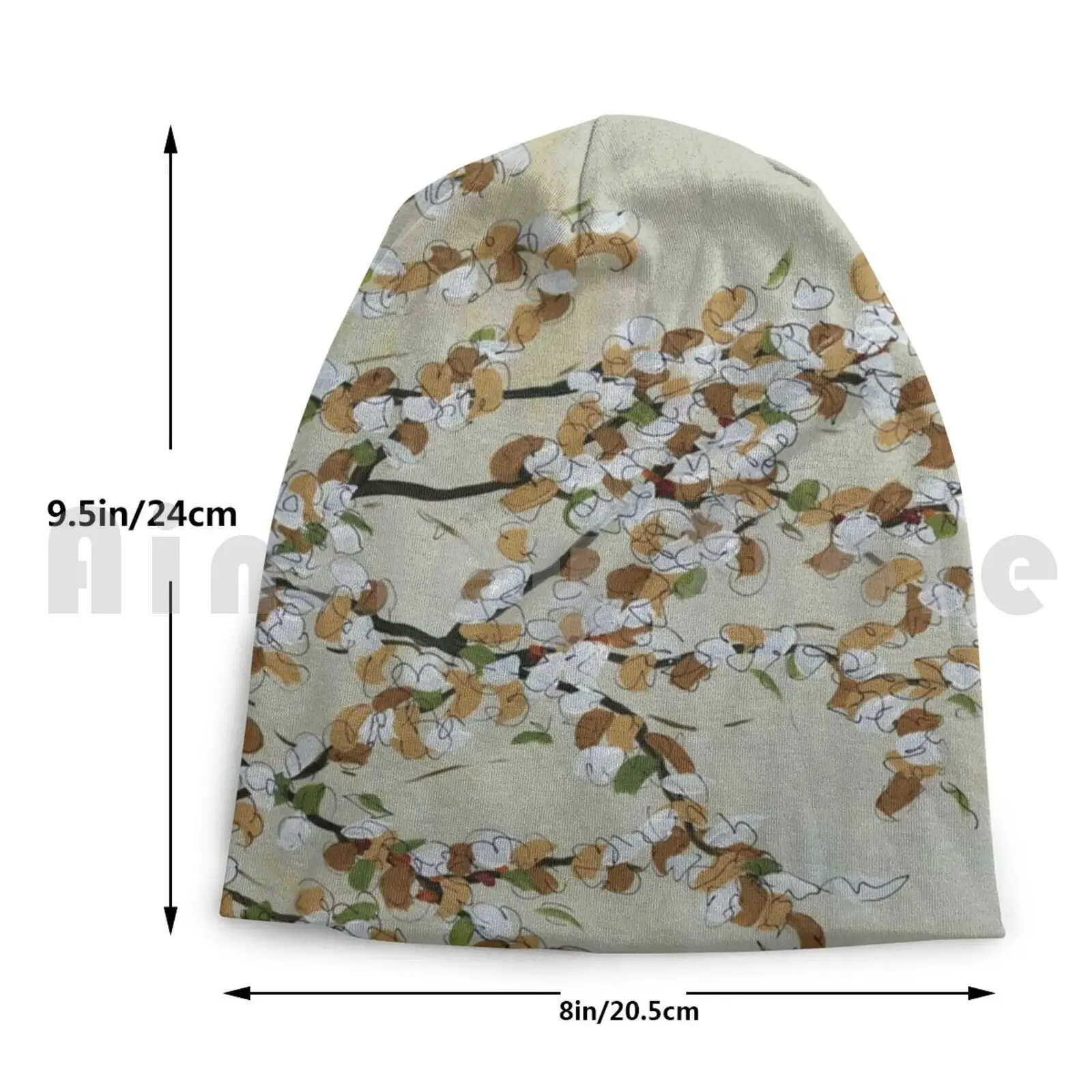 Весенняя шапка с изображением сумасшедших деревьев 2450 цветов Jamiemorathart Jamie Morath Art