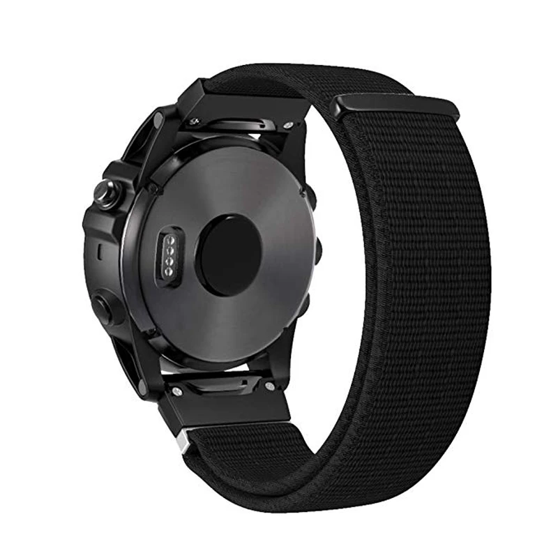 20 22 26 мм быстрые нейлоновые ремешки для часов для Garmin fenix 3 3 hr Fenix 5 5plus 5S 5splus 5x 5xplus ремень браслет металлический adpater