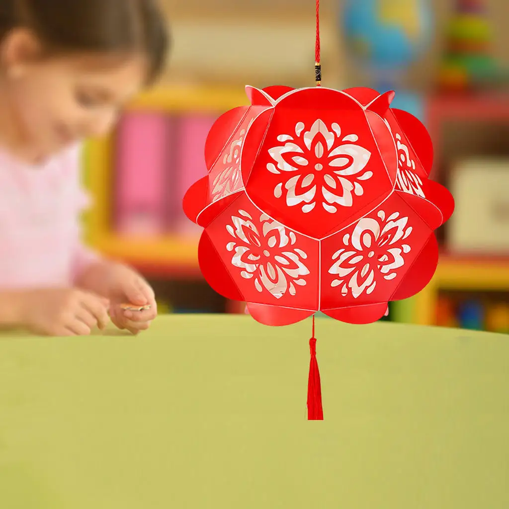 Бумажные гортензии фонарик украшения ручной работы набор материалов для