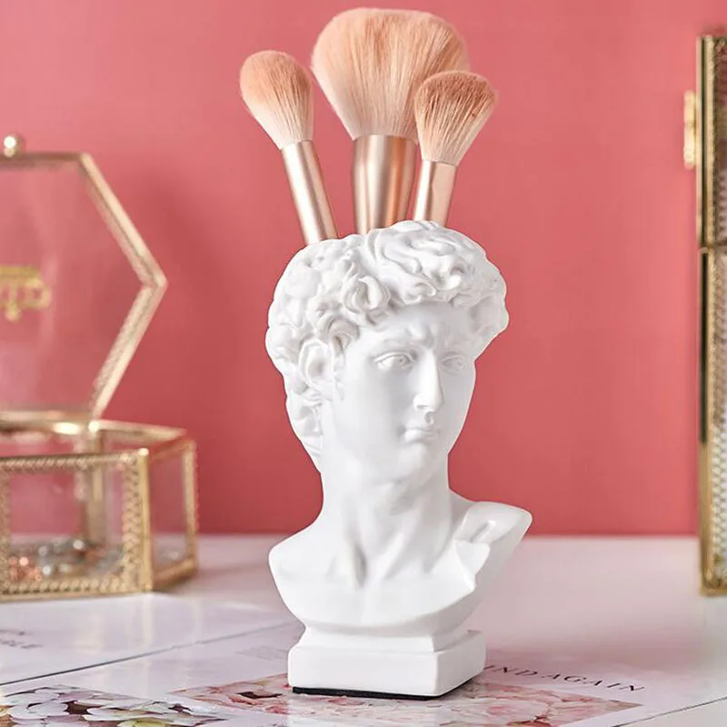 Каучуковая ваза для домашнего декора цветочный горшок держатель кистей макияжа