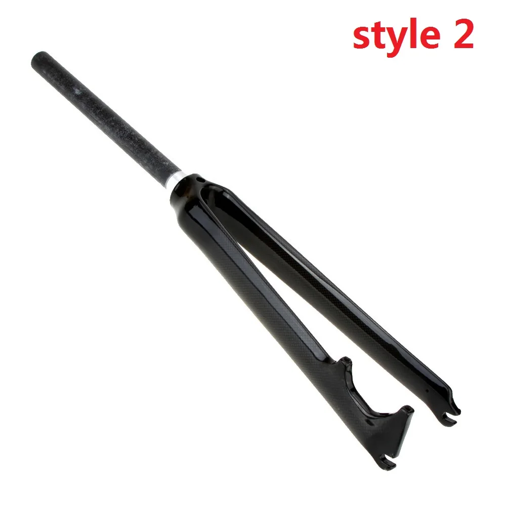 Lixada 25.4mm Bike Fork Fixie Front MTB Ultralight Full Carbon Fiber Road Bicycle 700C Cycling Fixed Gear | Спорт и развлечения
