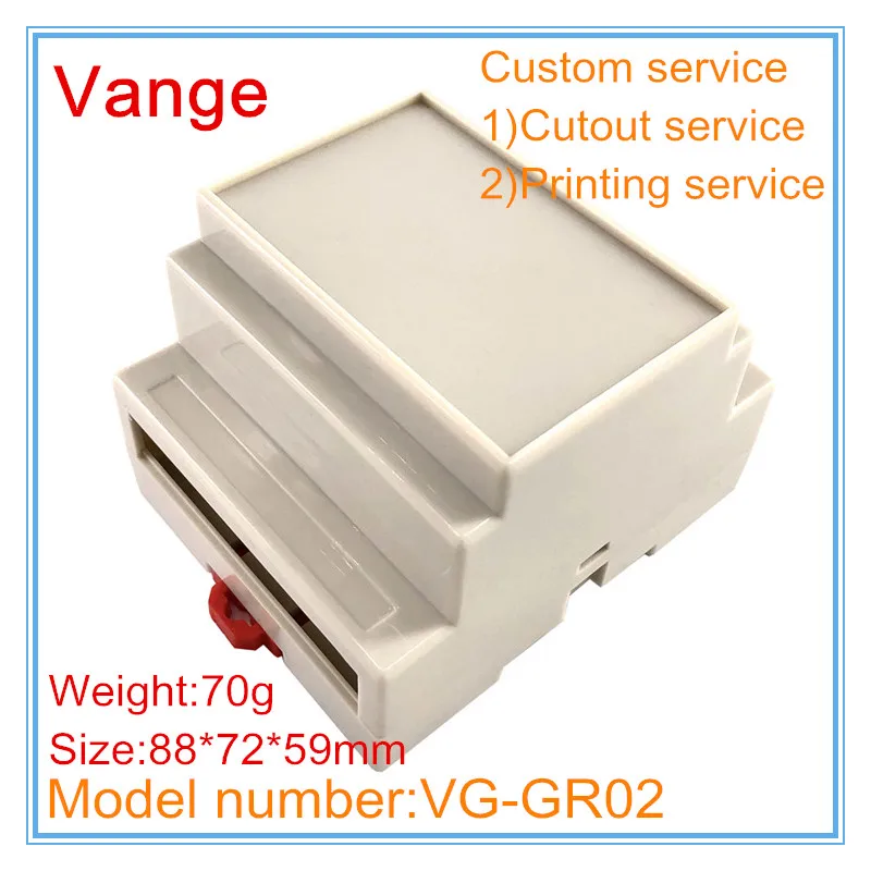 1 шт./лот модульный преобразователь проектная коробка 88*72*59 мм пластиковый корпус