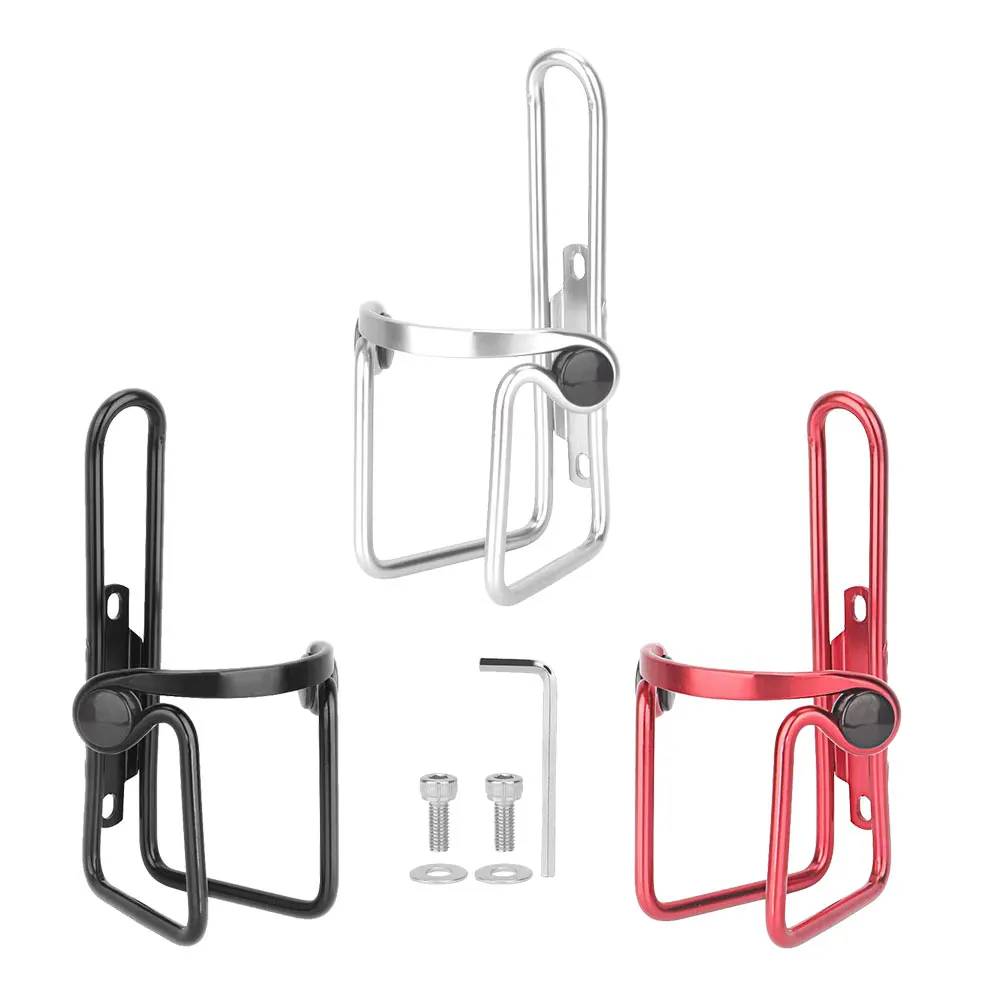 

2pcs Mtb Fiets Bidonhouder Aluminium Legering Mountainbike Fles Kan Kooi Beugel Cycling Drink Water Cup Rack Accessoires