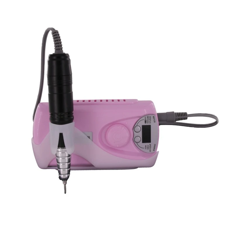 Евро вилка перезаряжаемая дрель для ногтей портативная педикюрная машинка