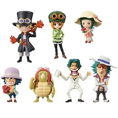 Аниме 7 шт./компл. Zero ONE PIECE Sabo Koala Leisz Max WCF Film GOLD Vol.4 luffy ПВХ экшн фигурка модель