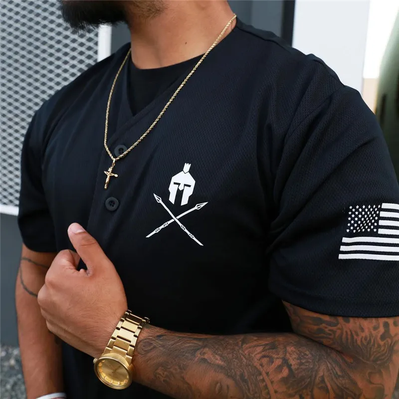 Мужская Бейсбольная Футболка Новое поступление укороченная футболка мужские