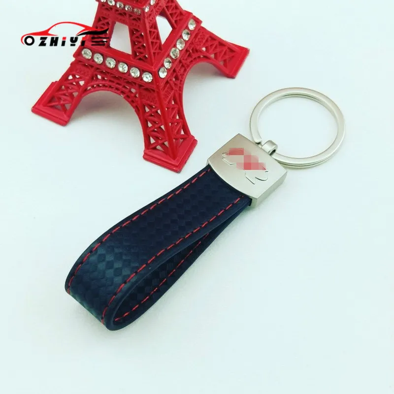 Брелок для автомобиля спортивный подходит Audi Sline аксессуары салона Volkswagen R кожа