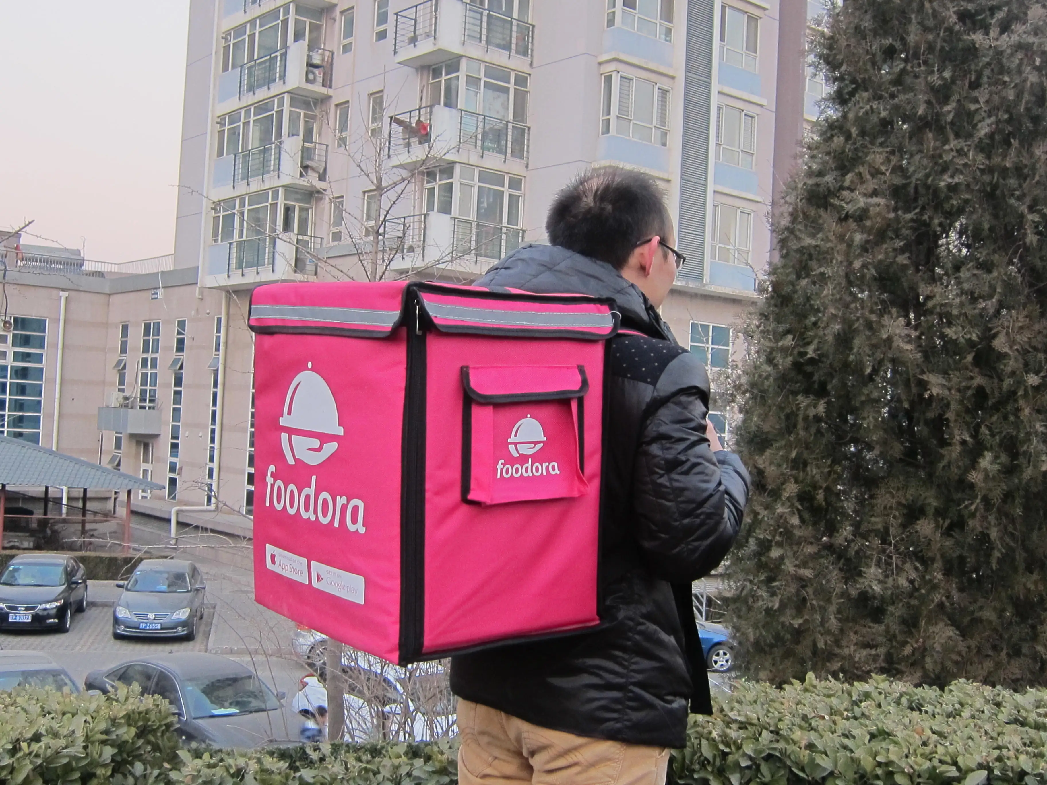 PK 65D: Теплоизолирующий терморюкзак для доставки пиццы переноска сковородок сумка