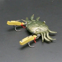 sea crab 4 5cm 5 4g 6 5cm13g 8cm34 5g soft lure with lead inside for sea fishing