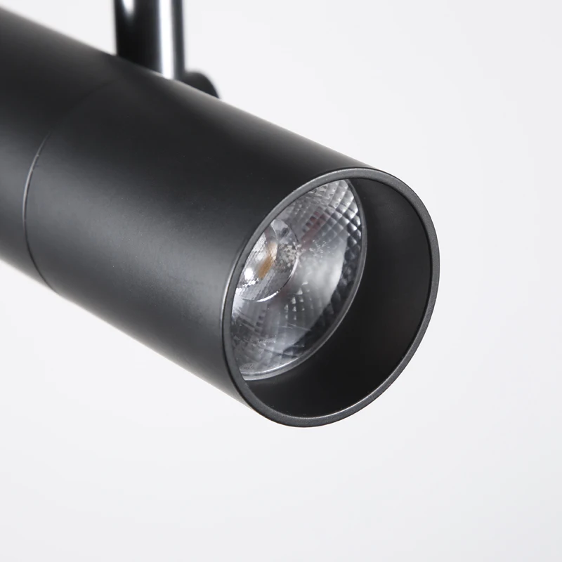 Направляющие прожекторы 7 Вт поворотные светодиодные трековые светильники cob
