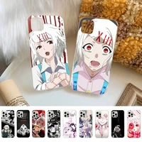 anime juuzou suzuya tokyo ghouls phone case for iphone 13 8 7 6s plus x 5s se 2020 xr 11 12 mini pro xs max