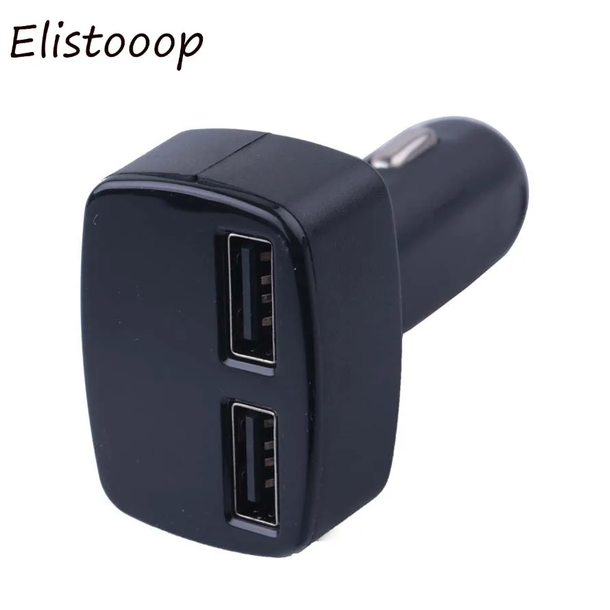 4 в 1 двойное автомобильное зарядное устройство USB цифровой светодиодный дисплей