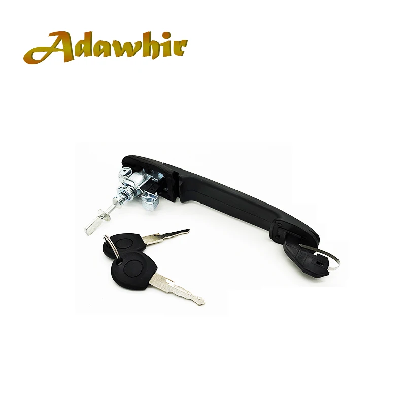 Новый Автомобильный Дверной замок ручка передний правый левый с бочкой ключи для