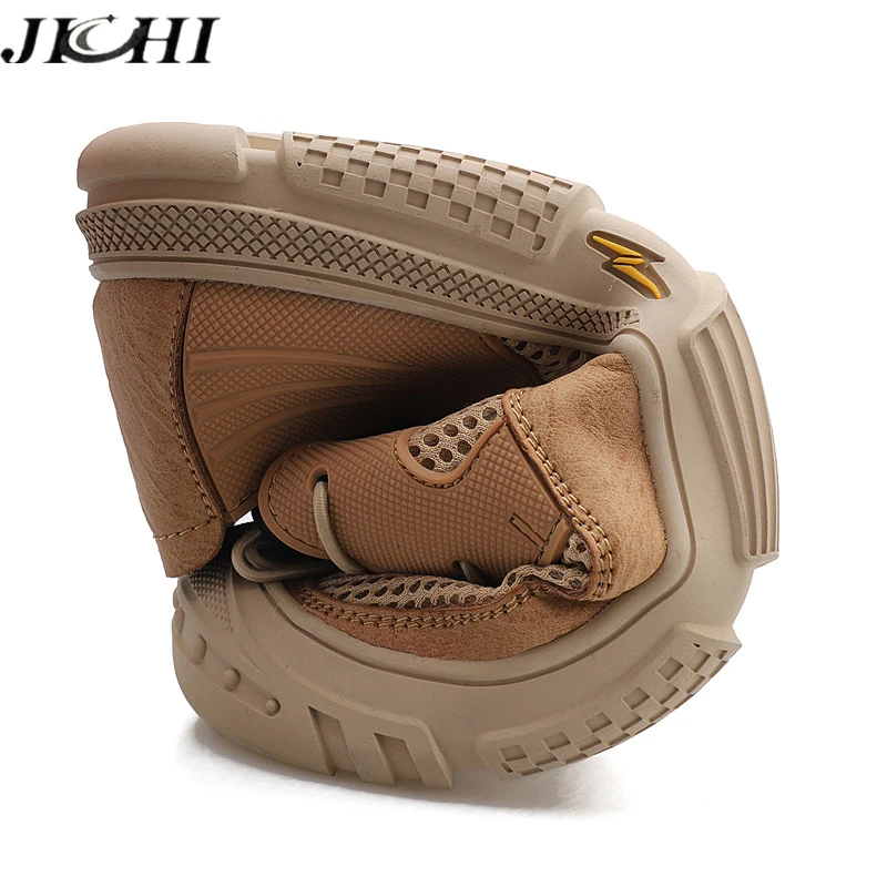 

High Quality Men Shoes Mesh Light Sneakers Summer Outdoor Men Casual Shoes Sandals Breathable Non-slip Beach Flat Big Size 2021
