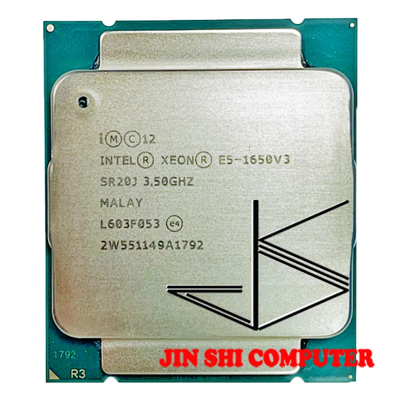 Intel Xeon E5-1650V3 E5 1650v3 1650 v3 3.5 GHz Six-Core Twelve-Thread CPU Processor 15M 140W LGA 2011-3 | Компьютеры и офис