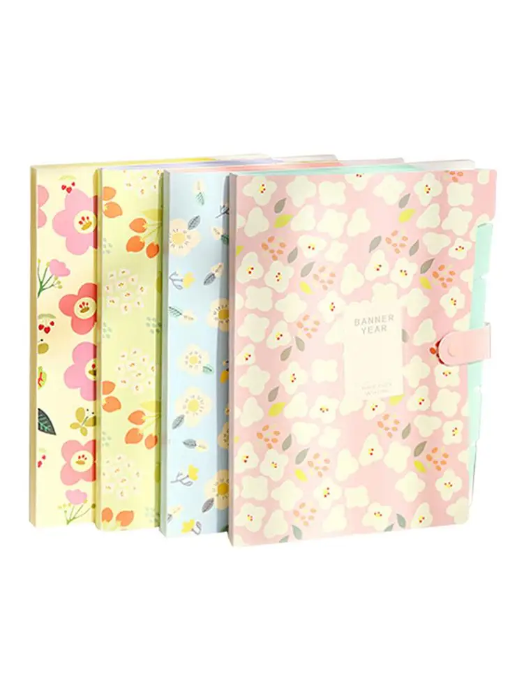 Новинка 4 шт. расширяющаяся папка для файлов органайзер с 5 карманами