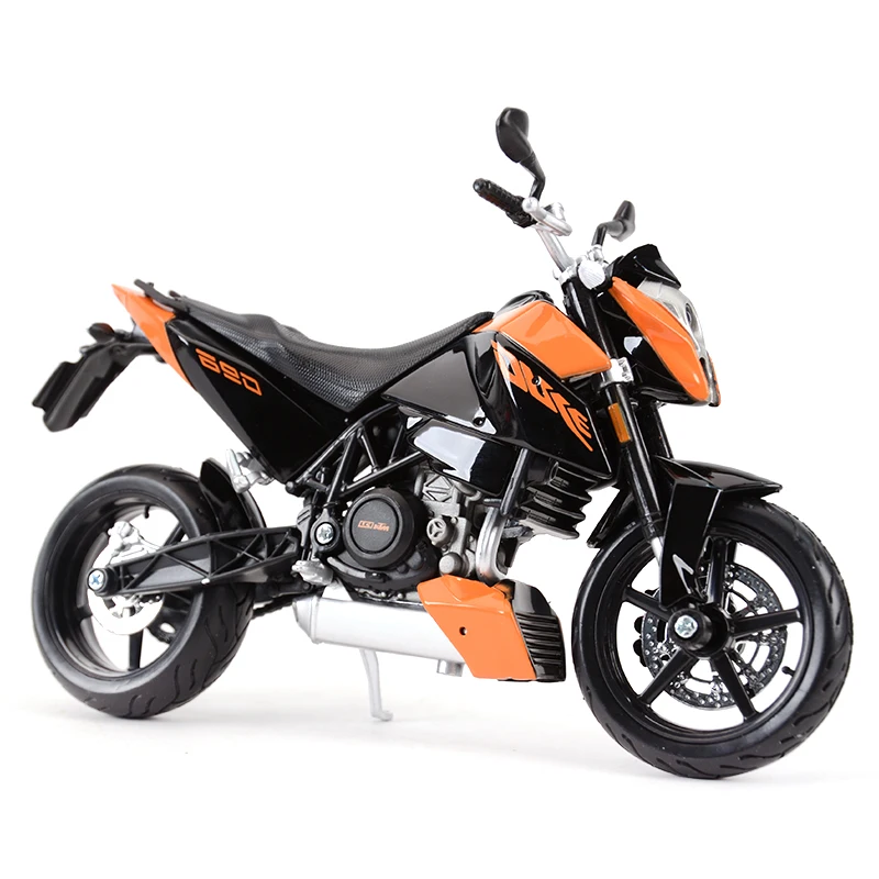 Коллекционные аксессуары Maisto 1:12 KTM 690 Duke Orange Die Cast модель мотоцикла игрушки |