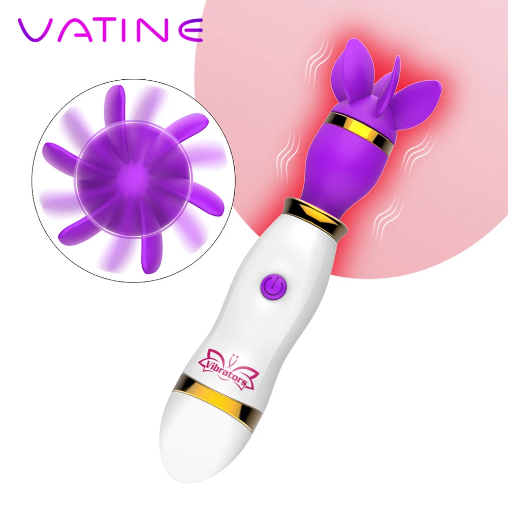 Женский Вибратор мастурбатор VATINE 12 Скоростей вращение на 360 градусов|Вибраторы| |