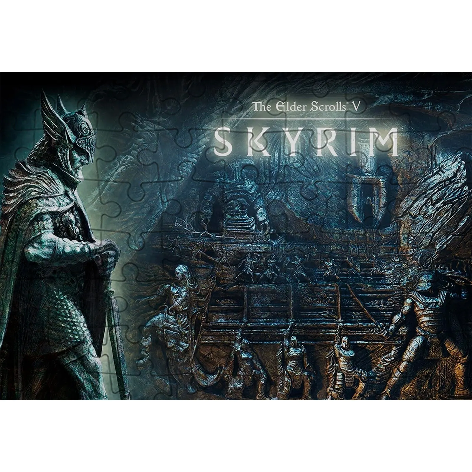 Puzzle puzzle картонный 29x20 cm Skyrim - 427 | Puzzles