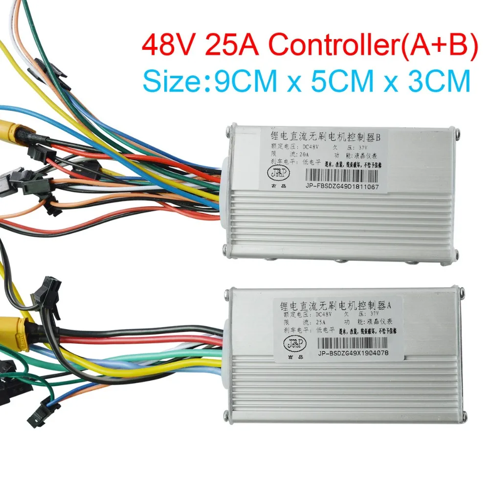 JP 48 V/52 V/60 V 25A 37A Электрический контроллер для мотороллера, высококачественный контроллер для всех скутеров Halo Knight