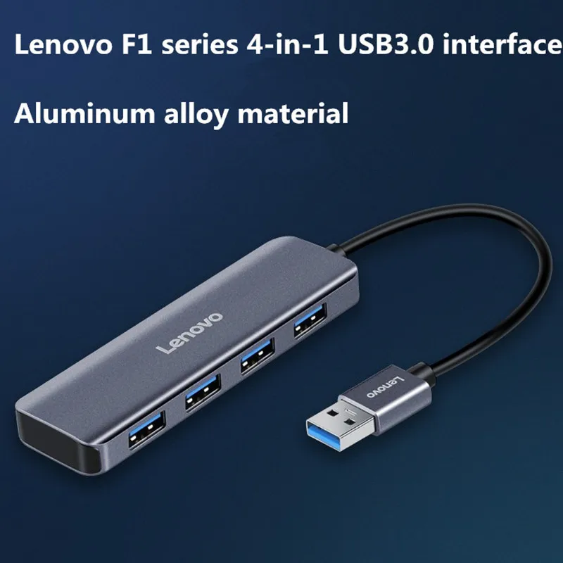 Высокоскоростной 4 портовый разветвитель USB кабеля Lenovo u04 USB3.0|Компьютерные кабели