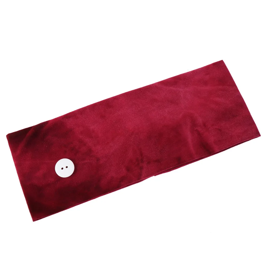 Женская Мужская повязка на голову пуговице держатель для лица маска защиты ушей