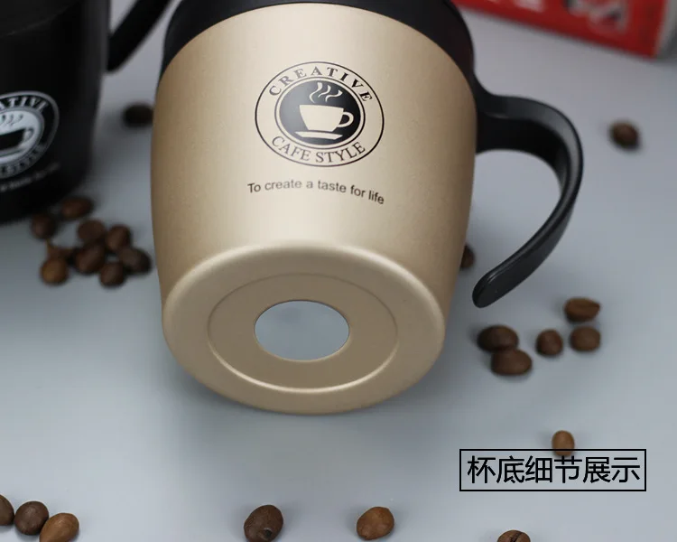 330 мл с двойными стенками нержавеющая сталь изолированная кофейная кружка чашки