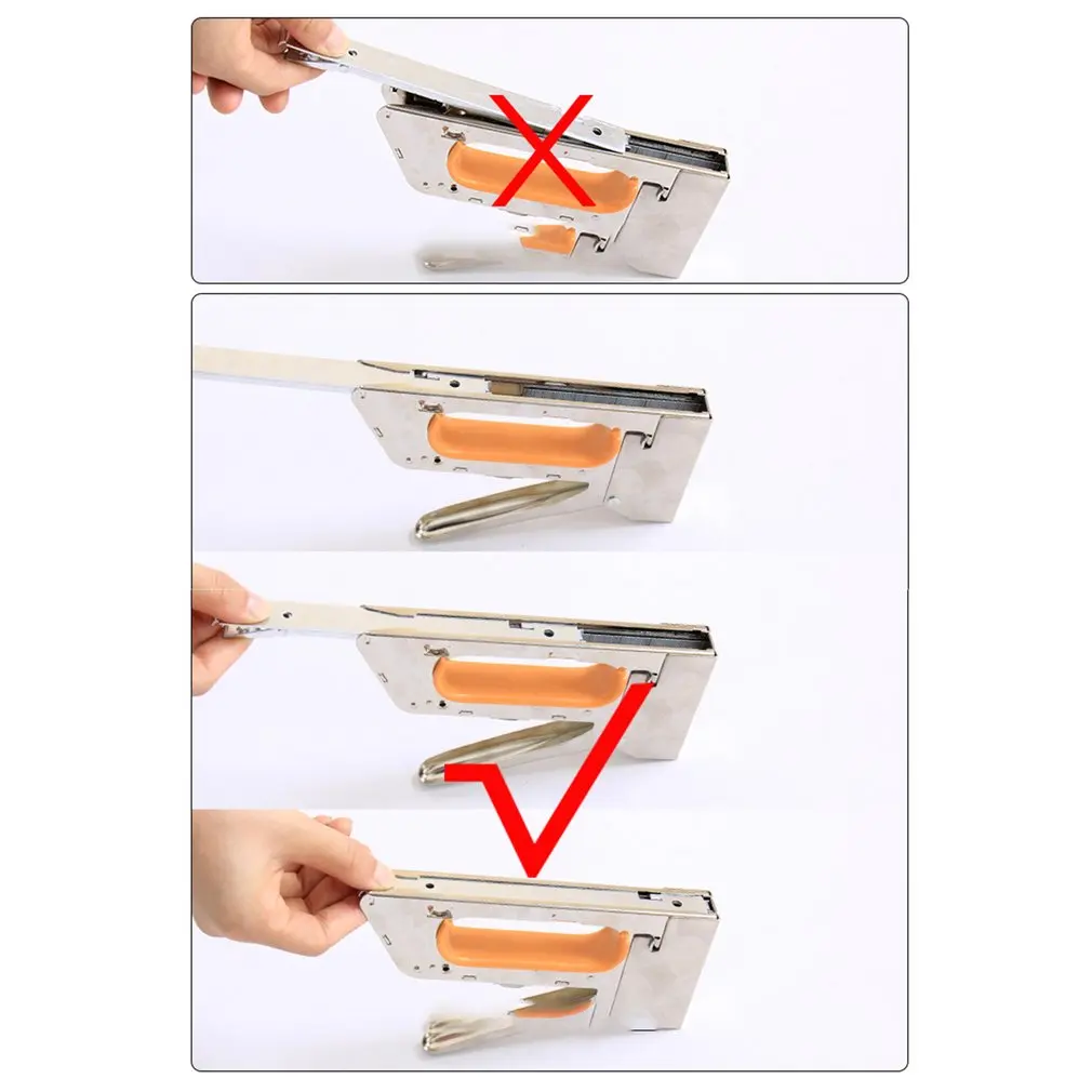 1008F ручной пистолет для ногтей трехцелевой кодовый газовый u-образный захват