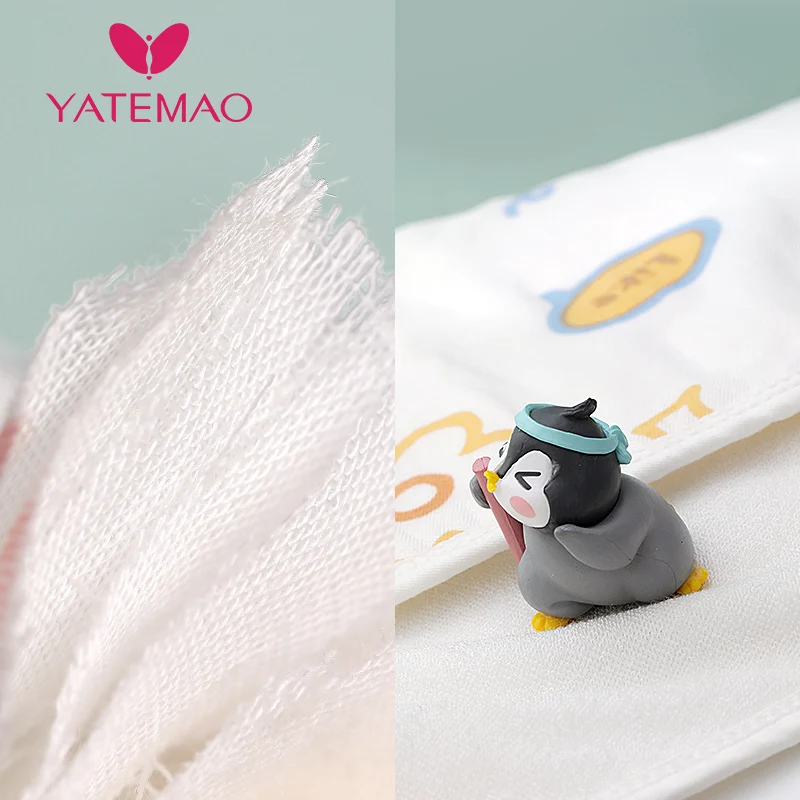 

YATEMAO Boy and girl materials absorbent soft baby saliva towel newborn accessories baby hiccup cloth