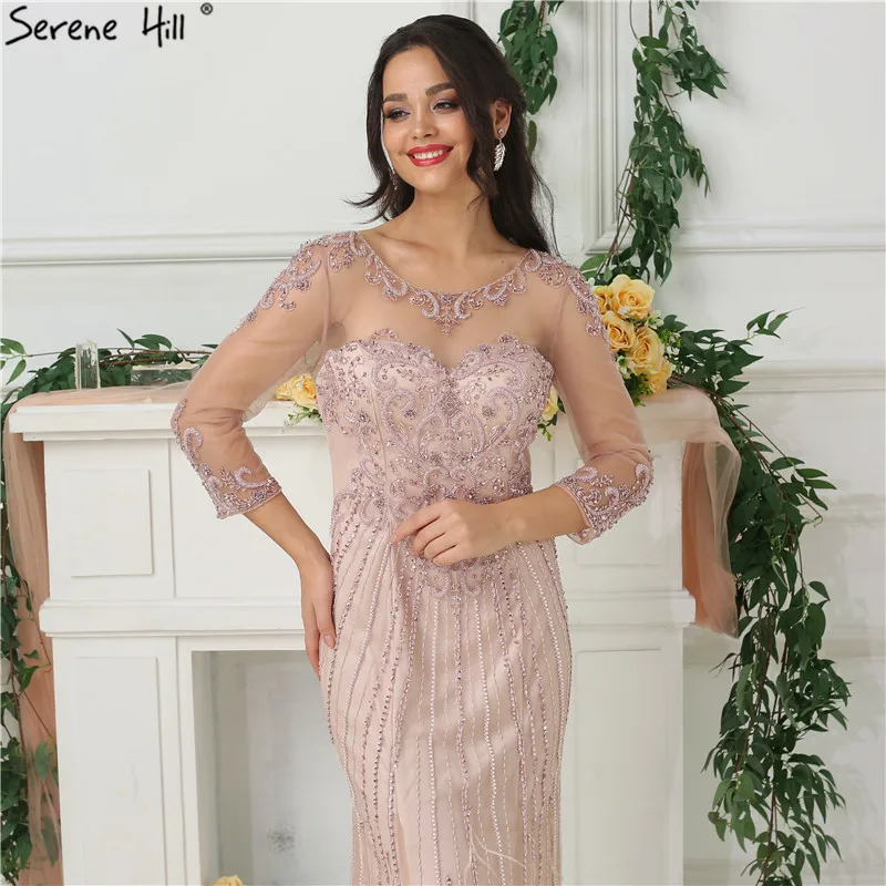 Сексуальное прозрачное длинное вечернее платье русалка новинка 2020 официальное с