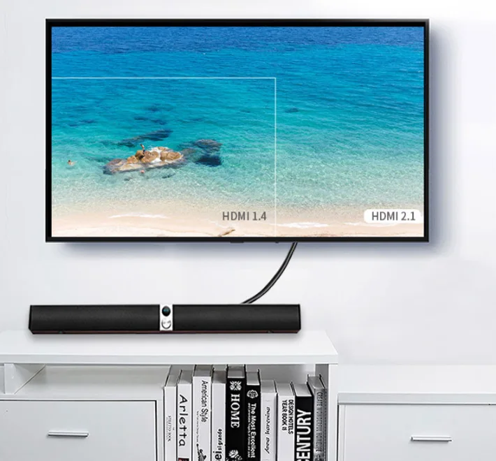 CHOSEAL Ultra HD высокоскоростной HDMI 2,1 кабель 8K 48 Гбит/с 120 Гц HDR Dolby Vision eARC HDMI шнур 2,1