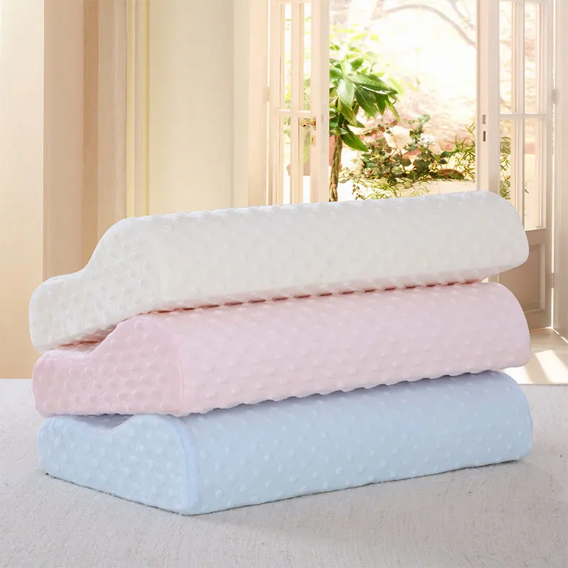 

Soft Orthopedic Neck Pillow Memory Foam Pillow Soft Massager For Cervical Health Care Latex Pillow Fiber Slow Rebound Bedding
