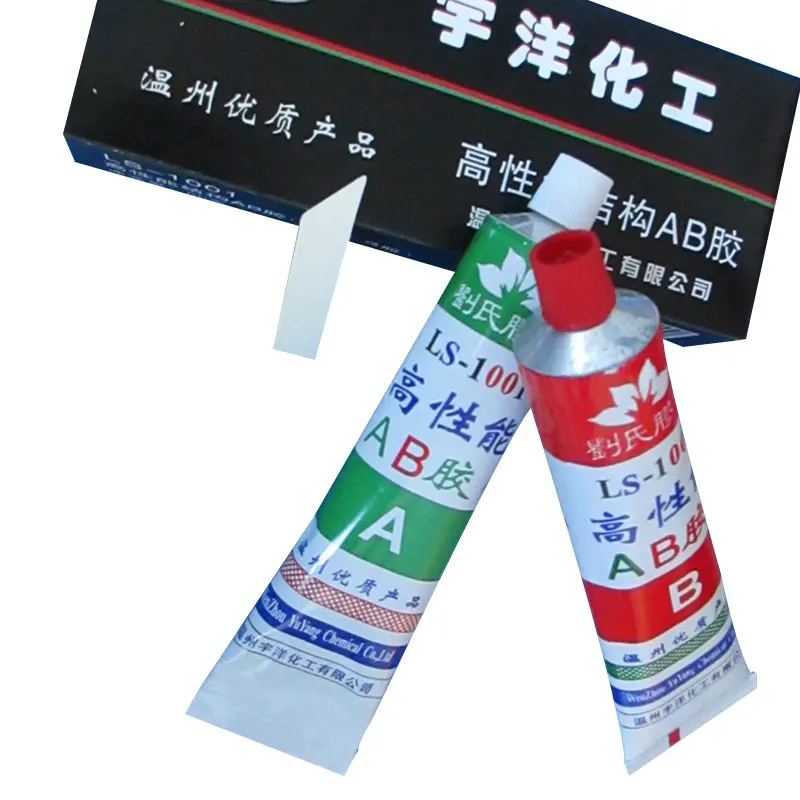 Многоцелевой клей A + B для эпоксидной смолы с лопаткой Супер склеивания металла